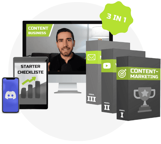 Content Business Videokurs von Kevin Söll
